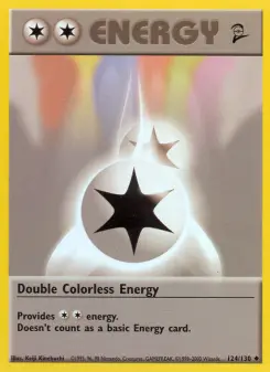 Doppelte farblose Energie