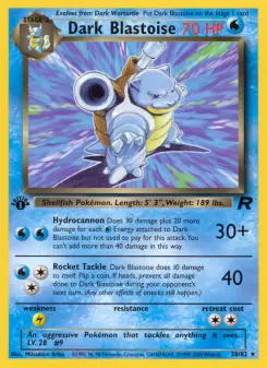 Dunkle Blastoise