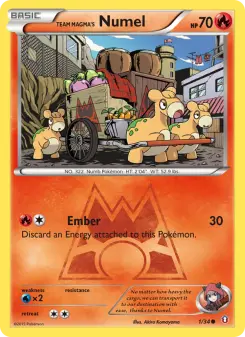 Numel del equipo Magma