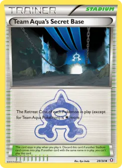 Die geheime Basis von Team Aqua