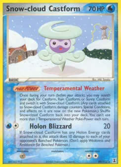Schneewolken-Castform