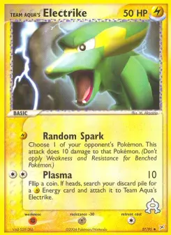 Team Aqua's Electrice