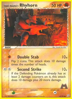 Team Magmas Rhyhorn