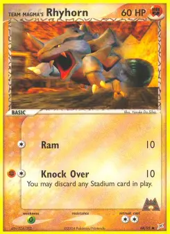 Team Magmas Rhyhorn