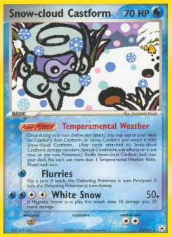 Schneewolken-Castform