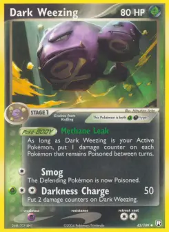 Dunkles Weezing