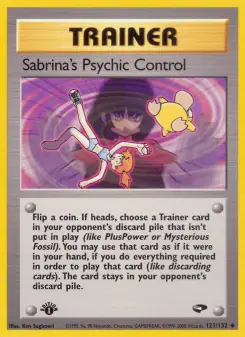 Sabrinas psychische Kontrolle