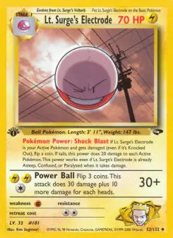 Elektrode von Lt. Surge