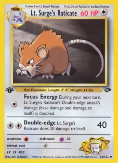 Raticate von Lt. Surge