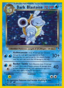 Dunkle Blastoise