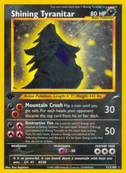 Leuchtender Tyranitar