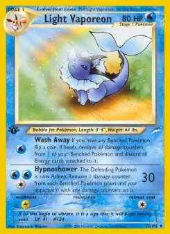 Leichtes Vaporeon