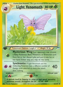 Polilla venenosa ligera