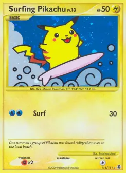 Surfendes Pikachu