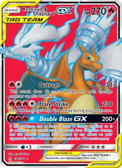 Reshiram & Glurak GX