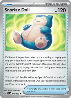 Muñeco de Snorlax