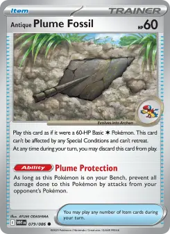 Fóssil Pluma Arcaico