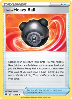 Peso Ball de Hisui