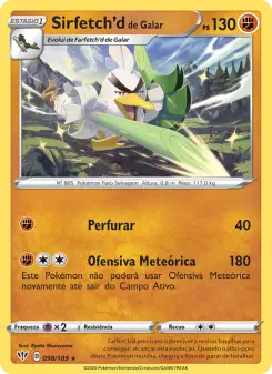 Galarian Sirfetch'd