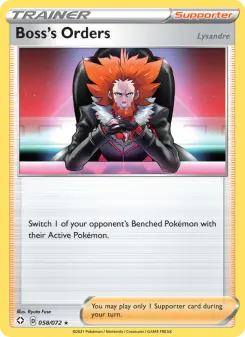 Ordres du Boss (Lysandre)